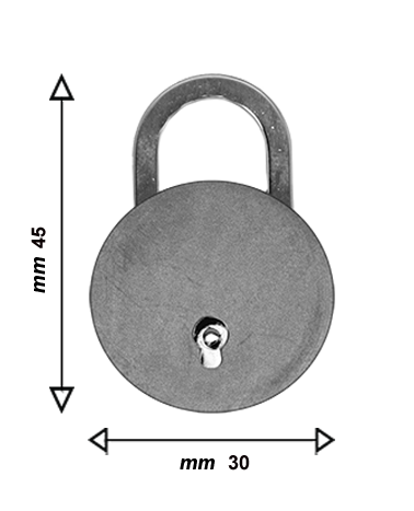 Padlocks for leather goods | MMC COLOMBO