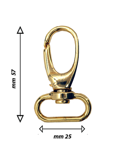 Snap hook for leather goods | MMC COLOMBO