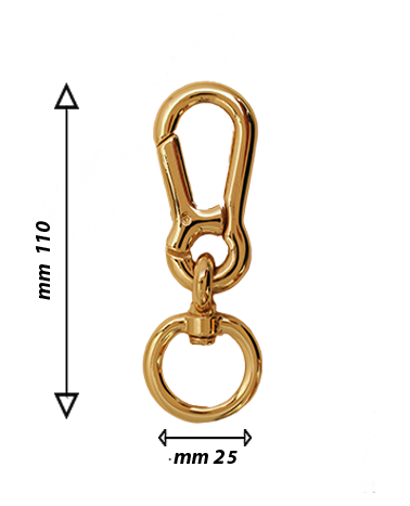 Snap hook for leather goods | MMC COLOMBO