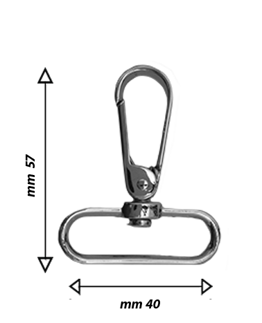 Snap hook for leather goods | MMC COLOMBO