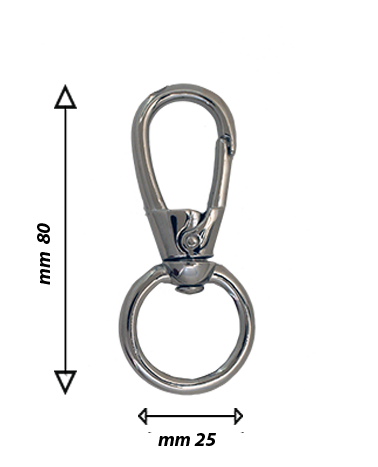 Snap hook for leather goods | MMC COLOMBO