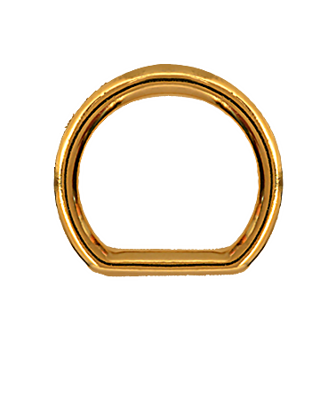 Zamak ring for leather goods | MMC COLOMBO