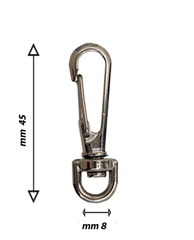 Snap hook for leather goods | MMC COLOMBO