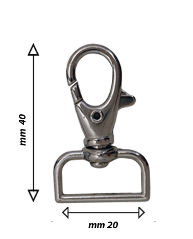 Snap hook for leather goods | MMC COLOMBO