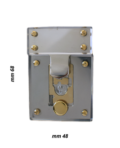 Key lock with plexiglass cover | MMC COLOMBO