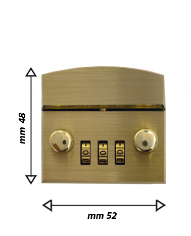 Combination lock for briefcase | MMC COLOMBO